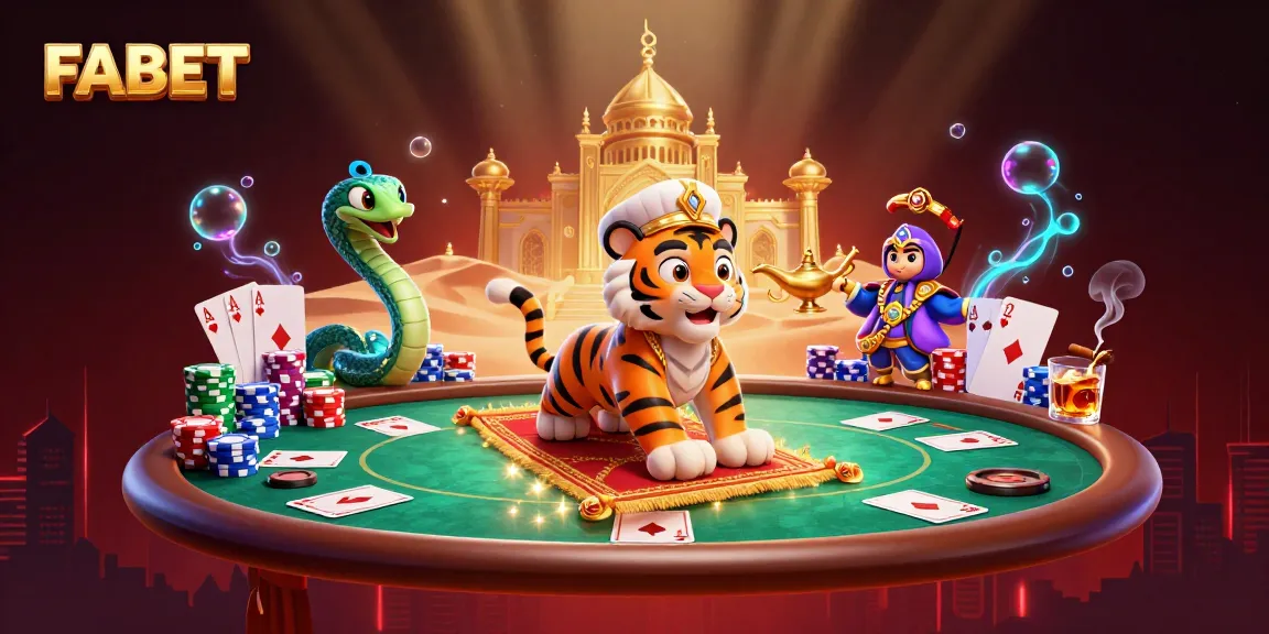 FABET brings excitement to the virtual casino scene with this dynamic 3D illustration!